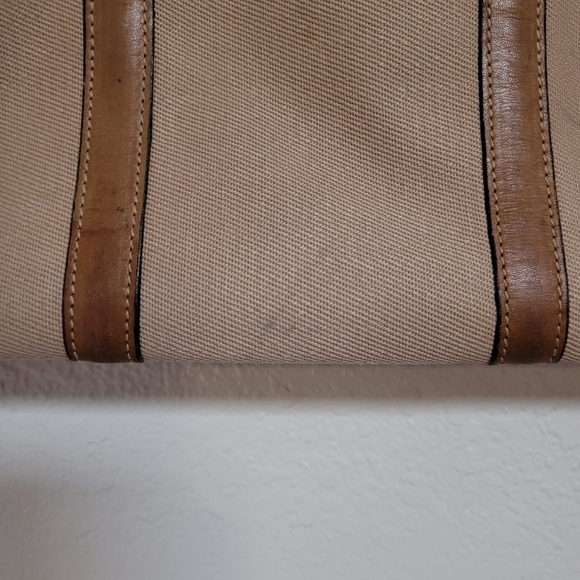 Vintage Marley Hodgson Ghurka Expediter No. 34 Canvas and Leather Briefcase.  - Picture 5 of 15